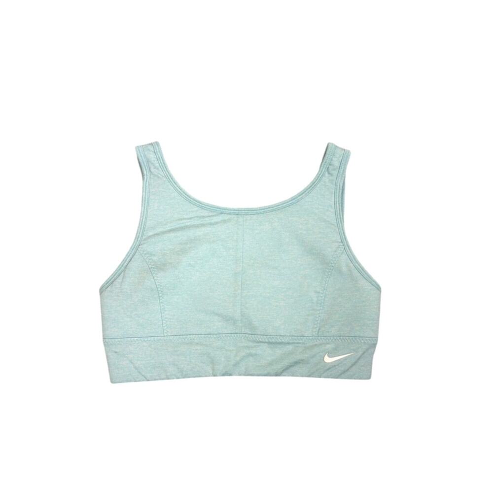 Nike Sportswear Medium Support Blue Unlined Sports Bra Girl's Large